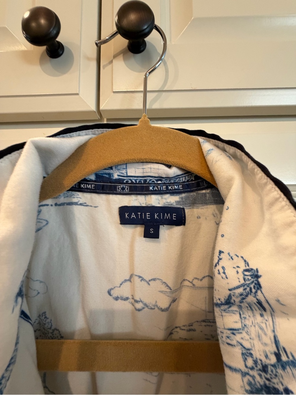 KATIE KIME Houston toile pajama set - Picture 3 of 10